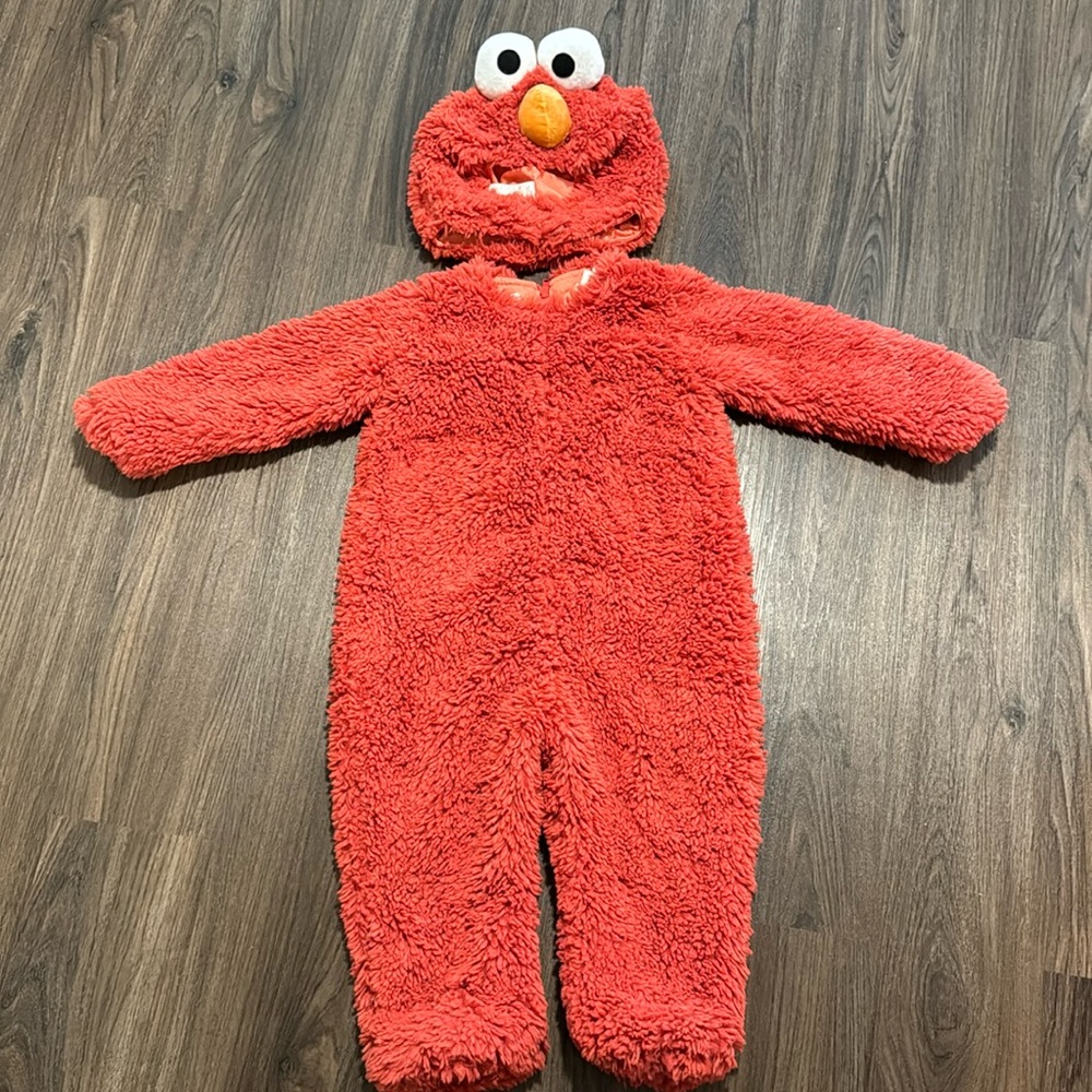 Pottery Barn Kids Red Furry Costume